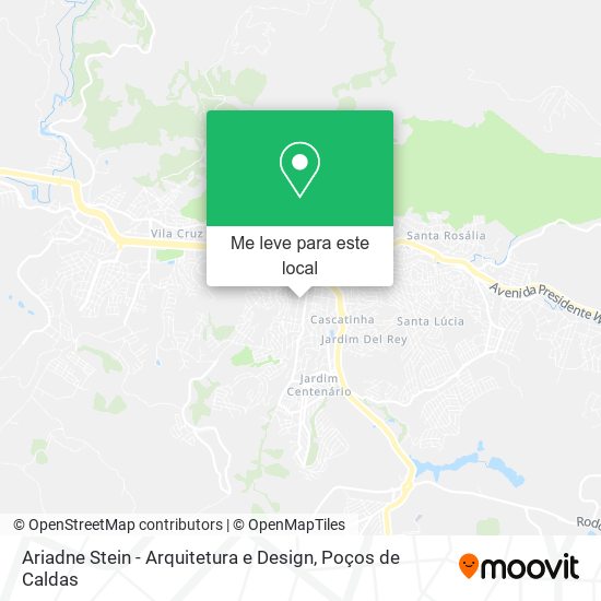 Ariadne Stein - Arquitetura e Design mapa