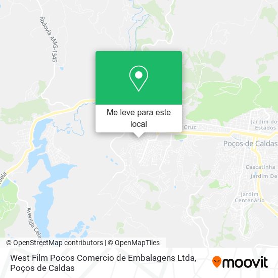 West Film Pocos Comercio de Embalagens Ltda mapa
