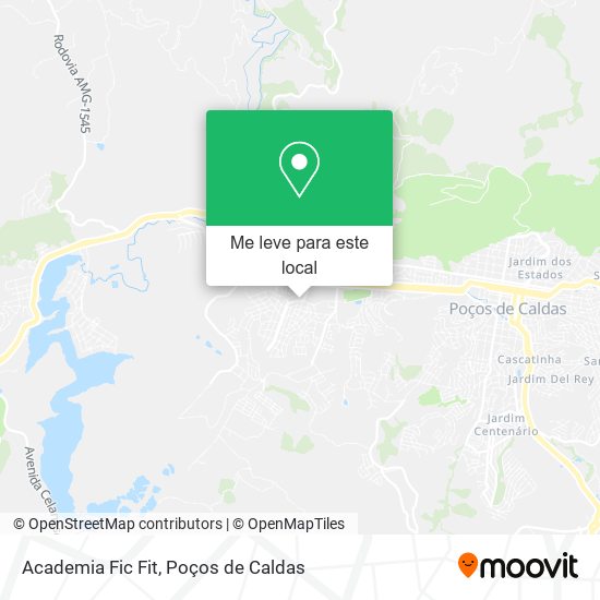 Academia Fic Fit mapa