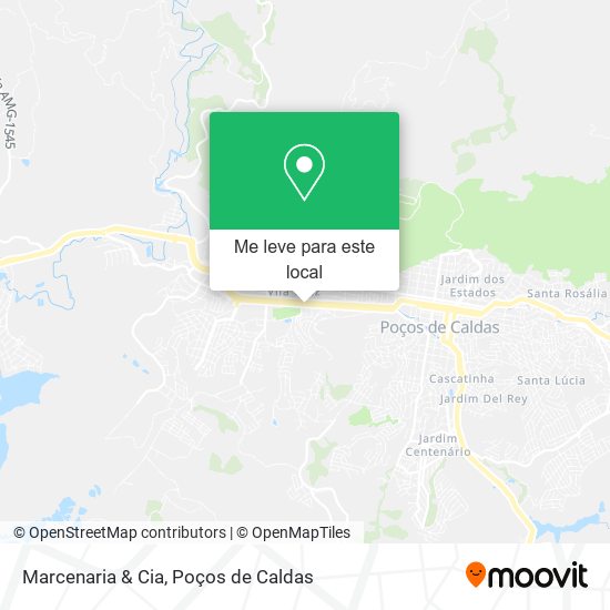 Marcenaria & Cia mapa