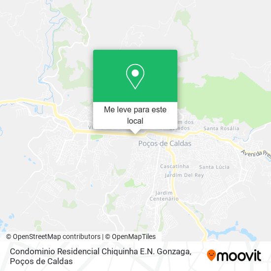 Condominio Residencial Chiquinha E.N. Gonzaga mapa