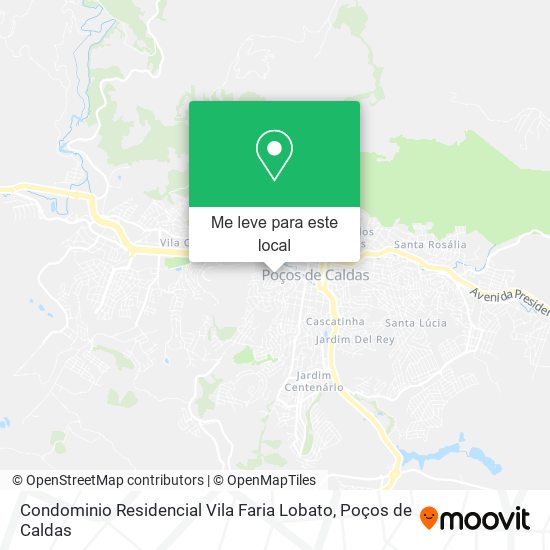 Condominio Residencial Vila Faria Lobato mapa