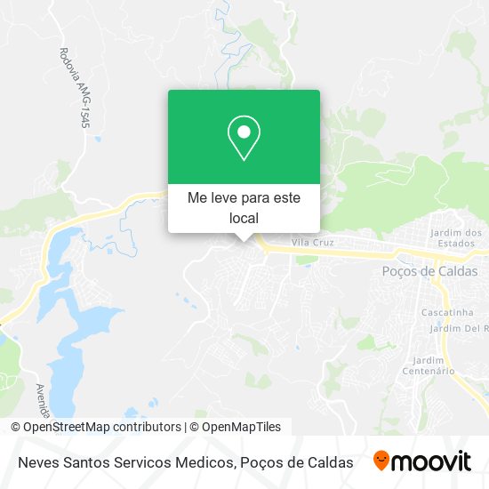 Neves Santos Servicos Medicos mapa