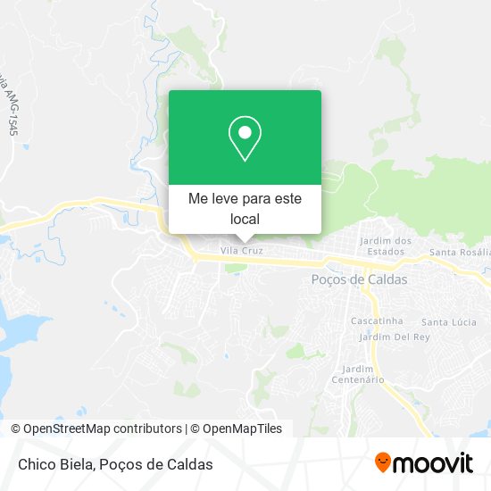 Chico Biela mapa