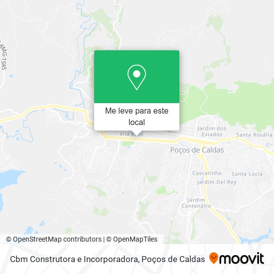 Cbm Construtora e Incorporadora mapa