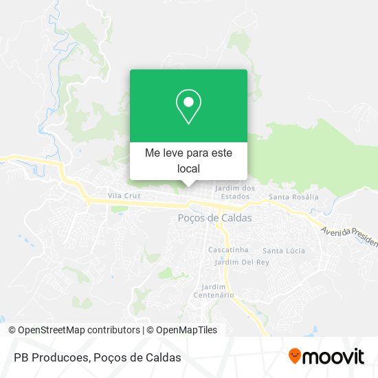 PB Producoes mapa
