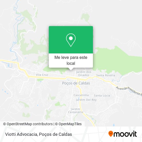 Viotti Advocacia mapa