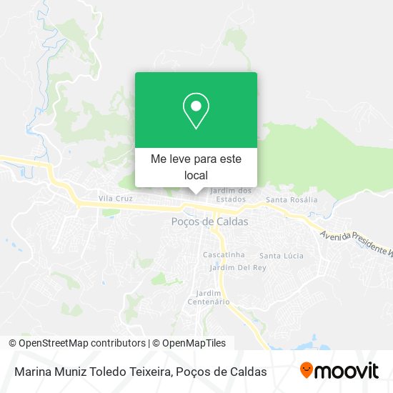 Marina Muniz Toledo Teixeira mapa