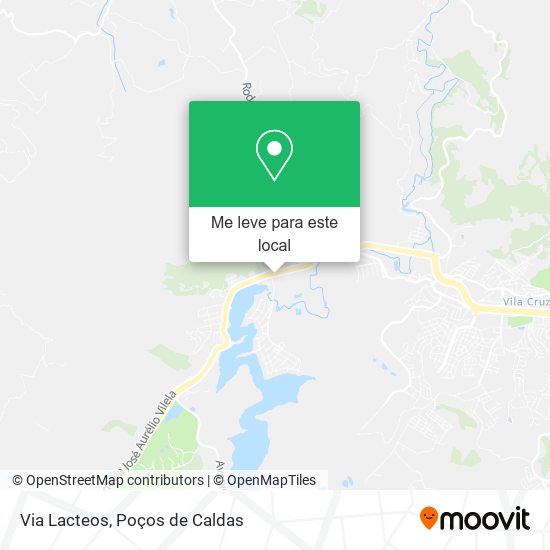 Via Lacteos mapa