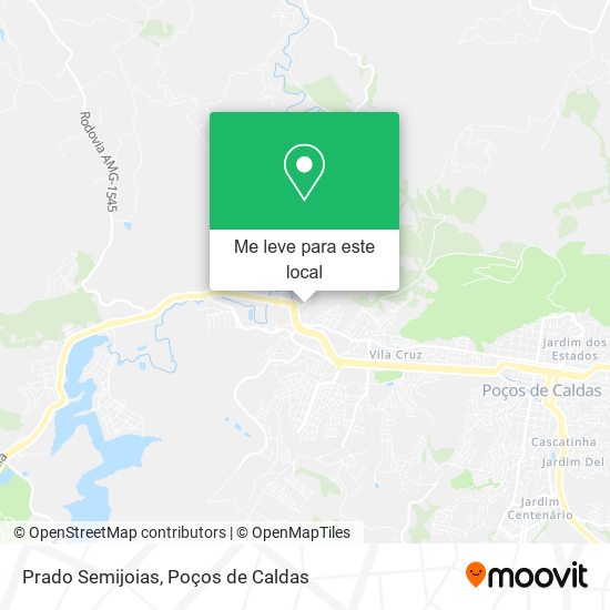 Prado Semijoias mapa
