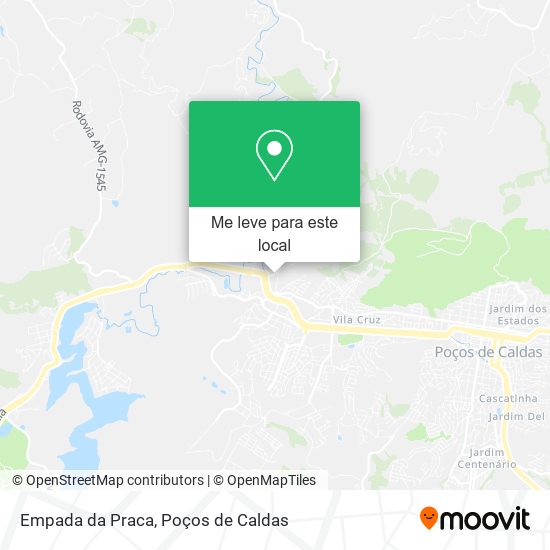Empada da Praca mapa