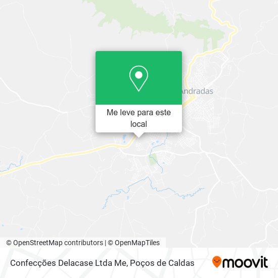 Confecções Delacase Ltda Me mapa