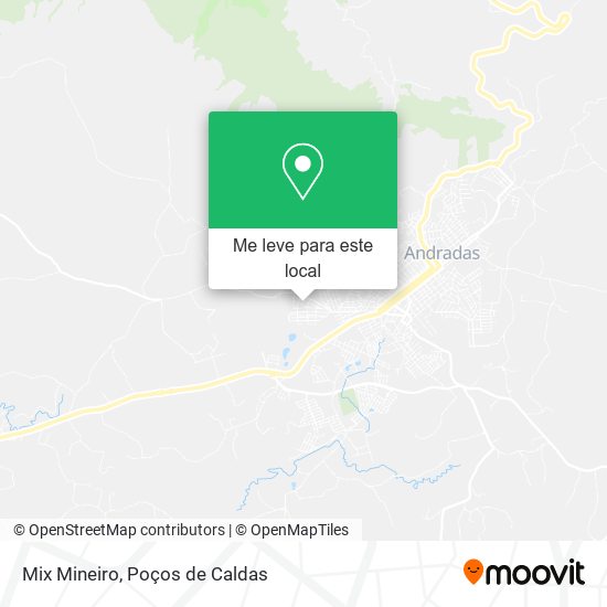 Mix Mineiro mapa