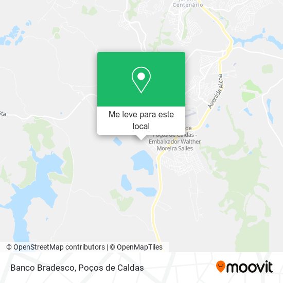 Banco Bradesco mapa