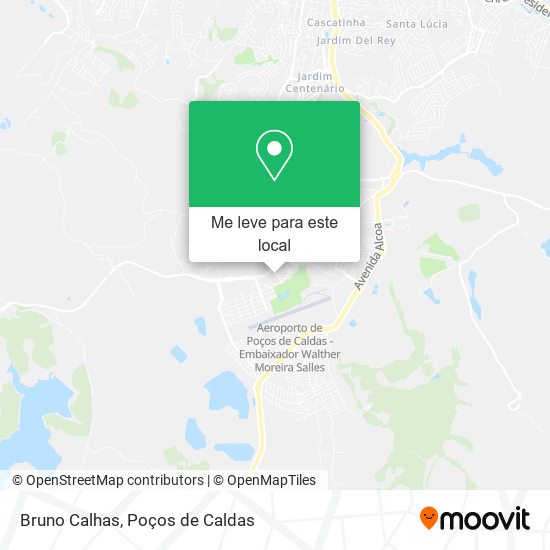 Bruno Calhas mapa