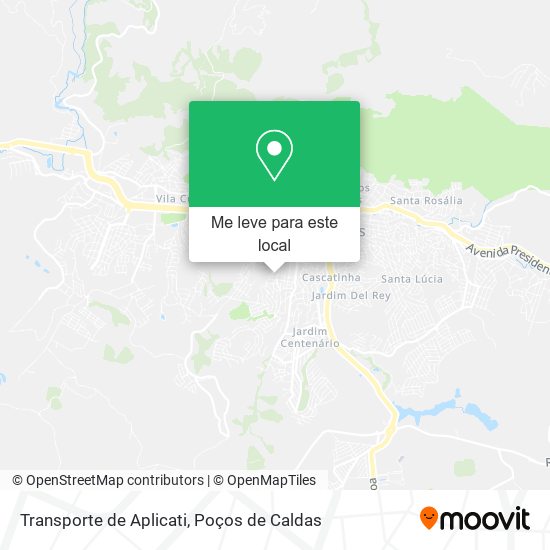 Transporte de Aplicati mapa