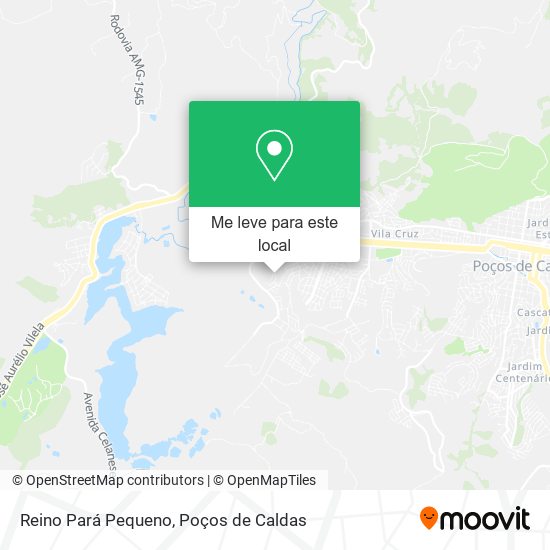 Reino Pará Pequeno mapa