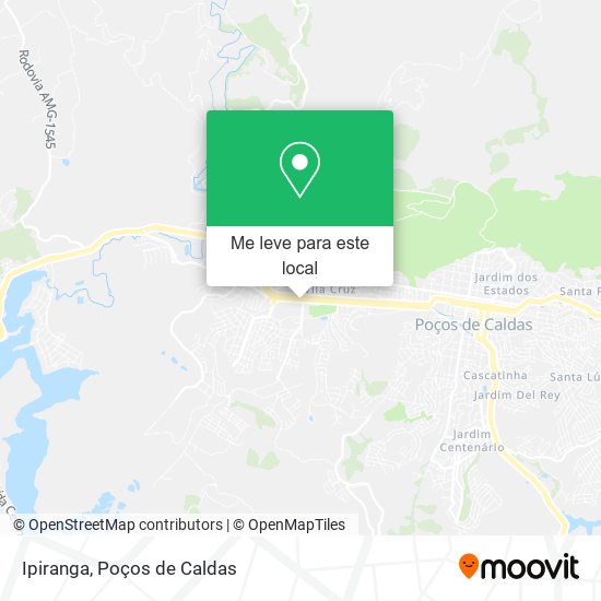 Ipiranga mapa
