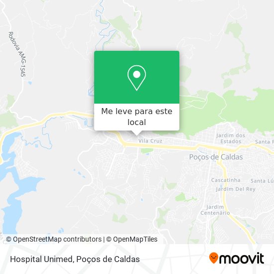 Hospital Unimed mapa