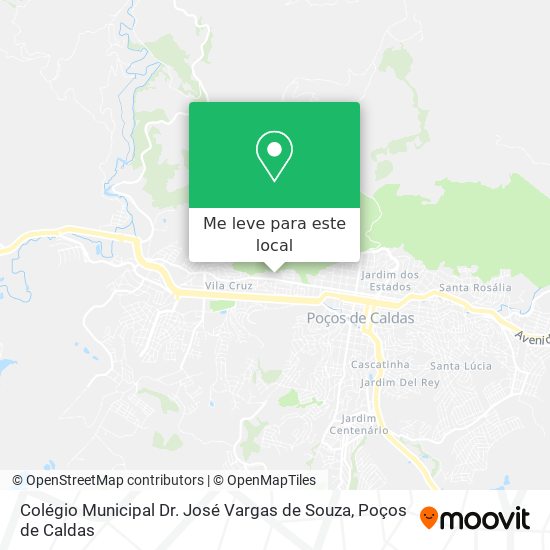 Colégio Municipal Dr. José Vargas de Souza mapa