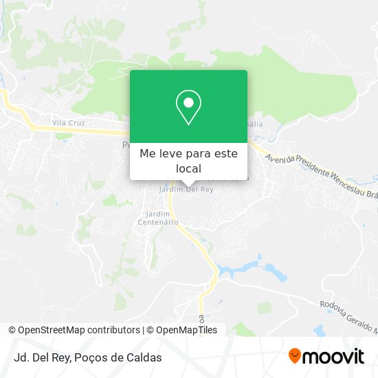 Jd. Del Rey mapa