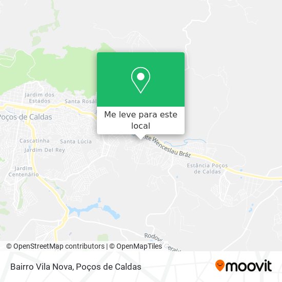 Bairro Vila Nova mapa
