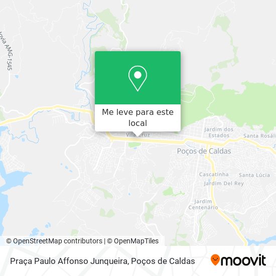 Praça Paulo Affonso Junqueira mapa