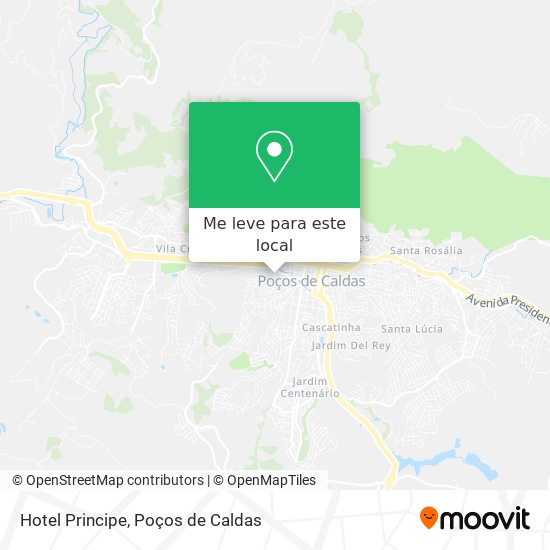 Hotel Principe mapa
