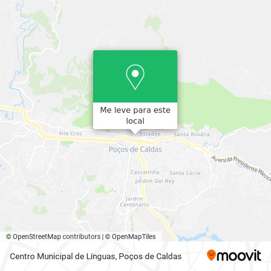 Centro Municipal de Línguas mapa