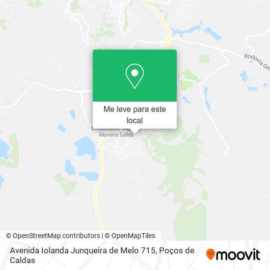 Avenida Iolanda Junqueira de Melo 715 mapa