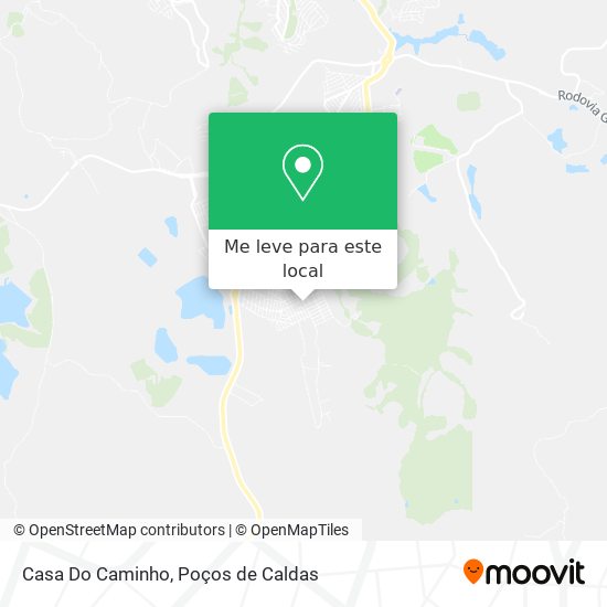 Casa Do Caminho mapa
