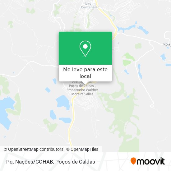 Pq. Nações/COHAB mapa