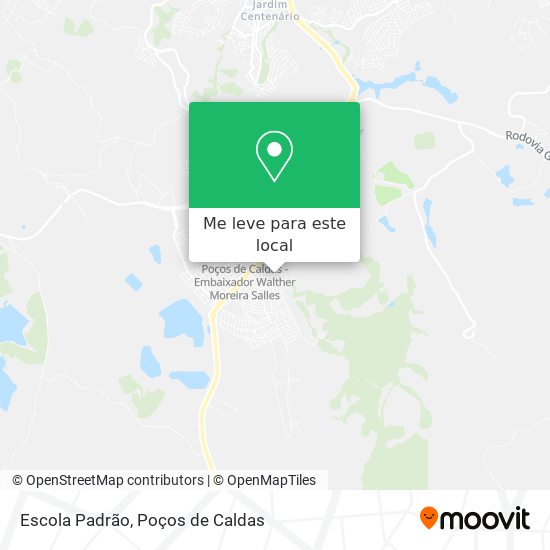 Escola Padrão mapa