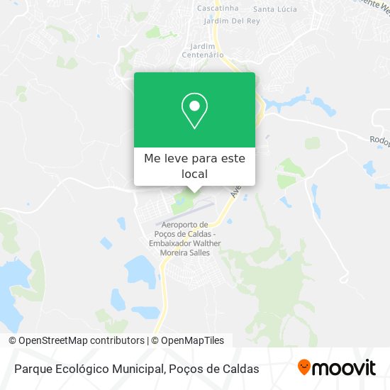 Parque Ecológico Municipal mapa
