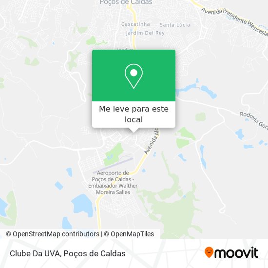 Clube Da UVA mapa