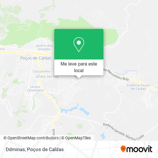 Ddminas mapa