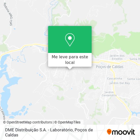 DME Distribuição S.A. - Laboratório mapa