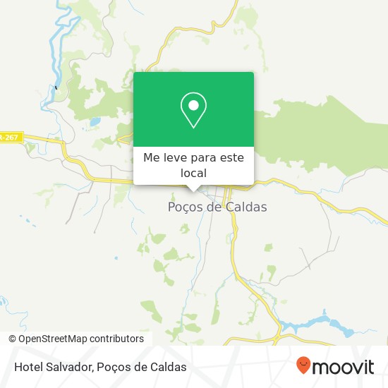 Hotel Salvador mapa