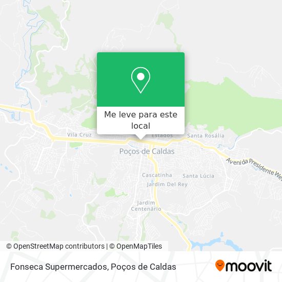 Fonseca Supermercados mapa