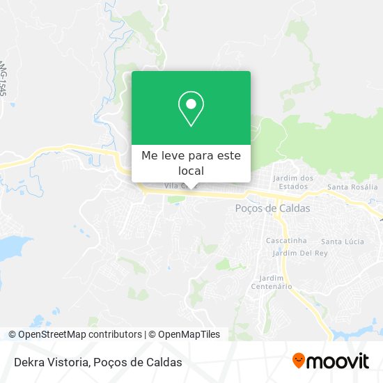 Dekra Vistoria mapa