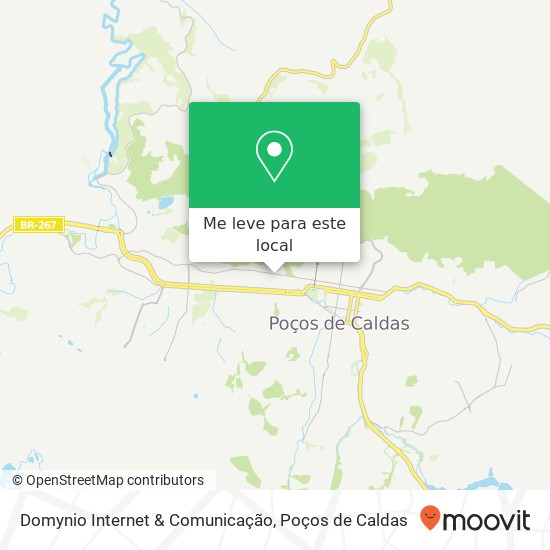 Domynio Internet & Comunicação mapa