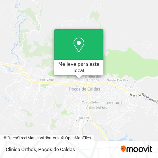Clinica Orthos mapa