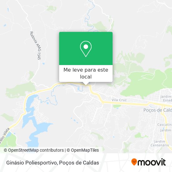 Ginásio Poliesportivo mapa