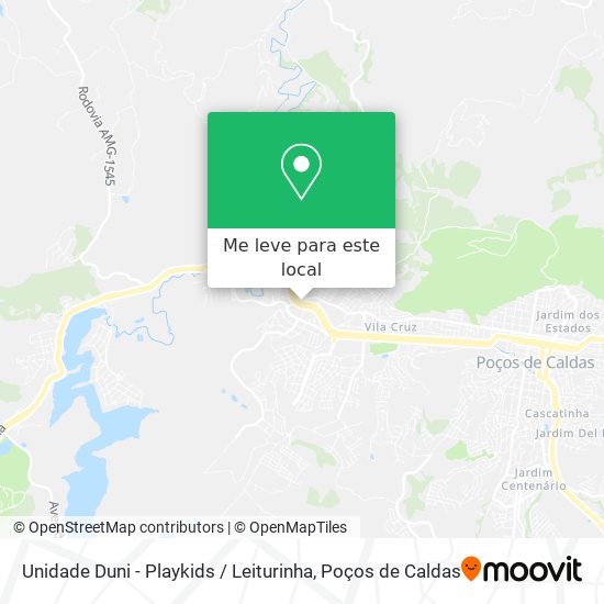 Unidade Duni - Playkids / Leiturinha mapa