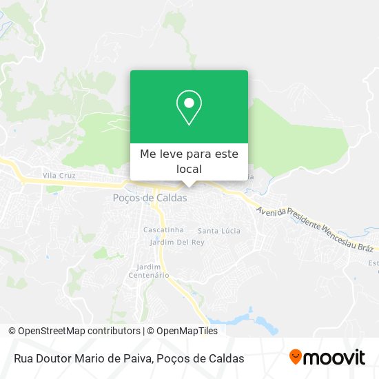 Rua Doutor Mario de Paiva mapa