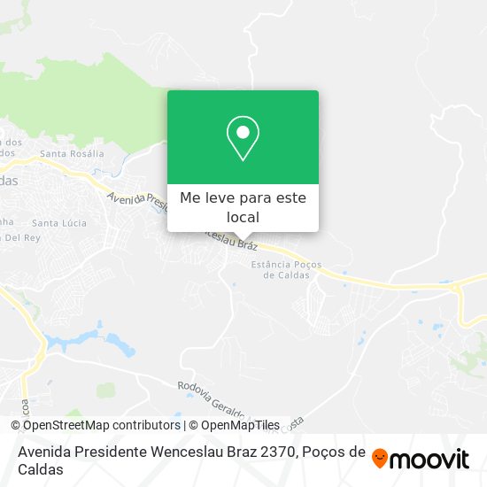 Avenida Presidente Wenceslau Braz 2370 mapa