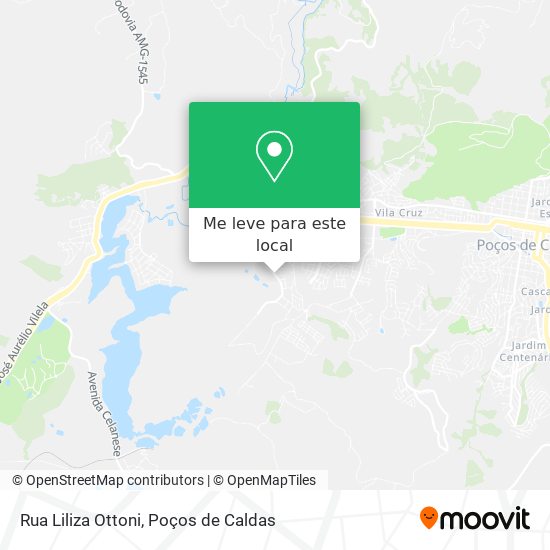Rua Liliza Ottoni mapa