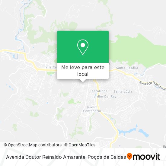 Avenida Doutor Reinaldo Amarante mapa