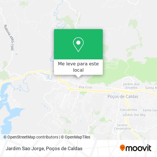 Jardim Sao Jorge mapa
