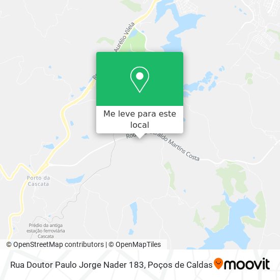 Rua Doutor Paulo Jorge Nader 183 mapa